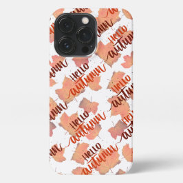 Herbst Herbstlaub iPhone 13 Pro Slim Fit Case Hülle
