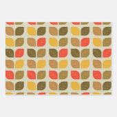 Herbst-Herbstlaub-Muster Geschenkpapier Set (Vorderseite 2)