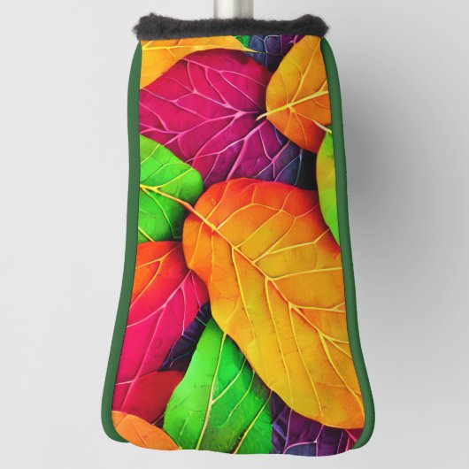 Herbst-Herbstlaub-Muster Golf Headcover (Rotieren 90)