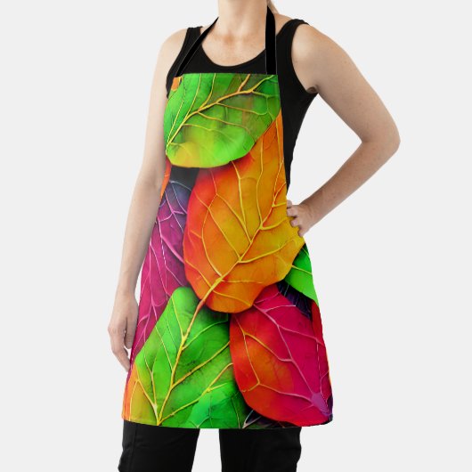 Herbst-Herbstlaub-Muster Schürze (InSitu)