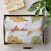 Herbst-Herbstlaub-Muster Seidenpapier (Geschenk)