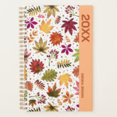 Herbst Herbstlaub Rustikaler Planer (Vorderseite)