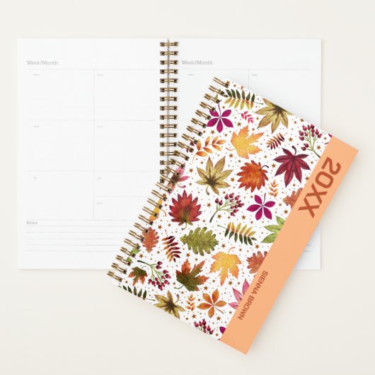 Herbst Herbstlaub Rustikaler Planer (Anzeige)