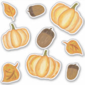 Herbst/Herbstsaison Aufkleber (Vorderseite)