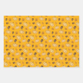 Herbst/Herbstsaison Geschenkpapier Set (Vorderseite)