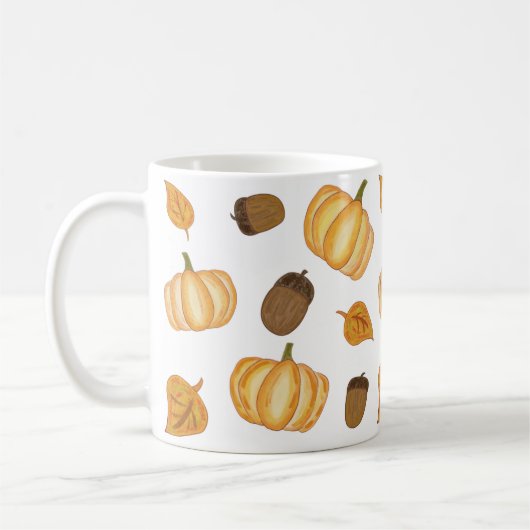Herbst/Herbstsaison Kaffeetasse (Links)