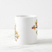 Herbst, Herbstschale mit Sonnenblumen Kaffeetasse (Mittel)