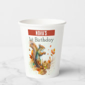 Herbst/Herbstvibes Pappbecher (Vorderseite)