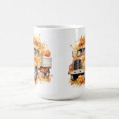 Herbst - Herbstwagen Kaffeetasse (Mittel)