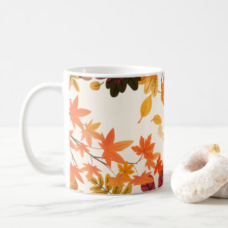 Herbst-/Herzstück-inspirierter Becher Kaffeetasse