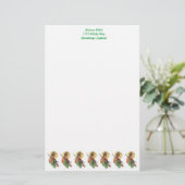 Herbst-Hexe Briefpapier (Stehend Vorderseite)