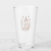 Herbst Highland Cow Ghost Png, Herbst Png Glas (Rückseite)