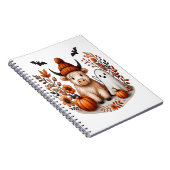 Herbst Highland Cow Ghost Png, Herbst Png Notizblock (Rechte Seite)