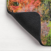 Herbst Hillside farbenfrohe Herbstfotografie Mousepad (Ecke)