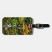 Herbst, Himmlische Fälle Gepäckanhänger (Vorderseite horizontal)