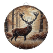 Herbst Hirsch Dartboard Dartscheibe (vorne)
