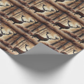 Herbst-Hirsch-Papier Geschenkpapier (Ecke)