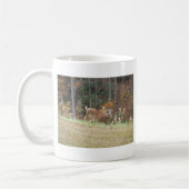 Herbst Hirsche im Arrowhad GA Kaffeetasse (Links)