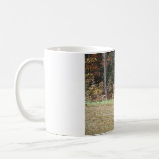 Herbst Hirsche im Arrowhad GA Kaffeetasse (Links)