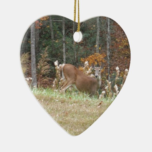 Herbst Hirsche im Arrowhad GA Keramikornament (Rechts)