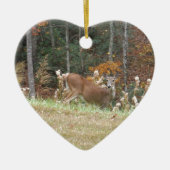 Herbst Hirsche im Arrowhad GA Keramikornament (Vorne)