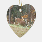 Herbst Hirsche im Arrowhad GA Keramikornament (Links)