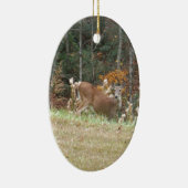 Herbst Hirsche im Arrowhad GA Keramikornament (Rechts)