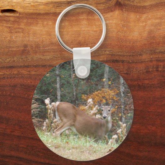 Herbst Hirsche im Arrowhad GA Schlüsselanhänger (Vorderseite)
