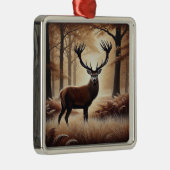 Herbst Hirschschschmuck Ornament Aus Metall (Rechts)