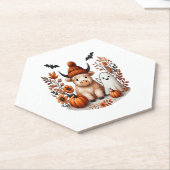 Herbst Hochland Kuh Ghost , Herbst Untersetzer (angewinkelt)