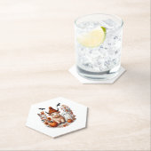 Herbst Hochland Kuh Ghost , Herbst Untersetzer (Vor Ort)