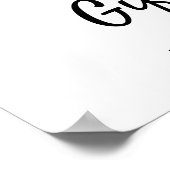 Herbst Hochzeitskarten und Geschenke aus Burgund B Poster (Ecke)