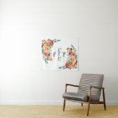 Herbst Hochzeitstornierung, Herbst-Foto-Stand Wandteppich (Beispiel (Horizontal))