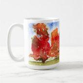 Herbst holt mich hoch, 15 oz Tasse (Links)