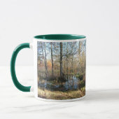 Herbst-Holz Tasse (Links)