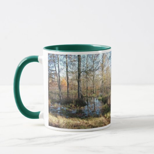 Herbst-Holz Tasse (Links)