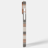 Herbst Hues Kariert Case-Mate iPhone Hülle (Rückseite / Links)