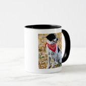 Herbst-Hund Tasse (VorderseiteRechts)