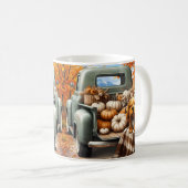 Herbst-Hund-Themen-Tasse Kaffeetasse (VorderseiteRechts)