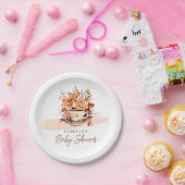 Herbst Hütte Core Teacup Babydusche Pappteller (Party)