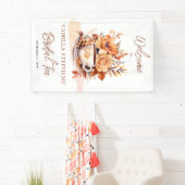 Herbst Hütte Core Teacup Bridal Teedusche Banner (Insitu)