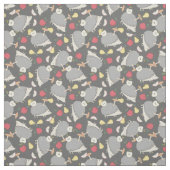 Herbst-Igel Stoff (Muster)