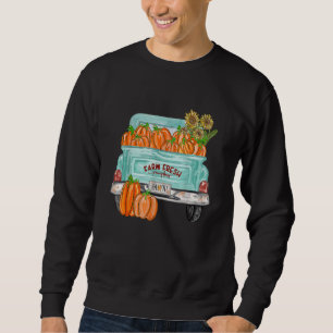 Herbst Ihr alle LKW-Kürbis Sonnenblume Herbst Herb Sweatshirt