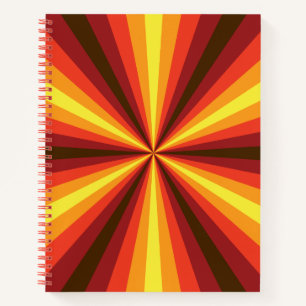 Herbst Illusion Spiralblock Notizbuch