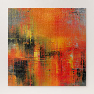 Herbst im Abstrakten Puzzle