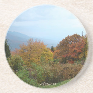 Herbst im blauen Ridge Getränkeuntersetzer