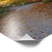 Herbst im botanischen Garten in Madison Fotodruck (Ecke)