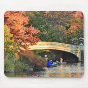 Herbst im Central Park: Kreissägen durch Mousepad