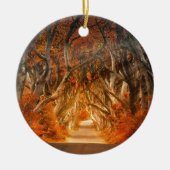 Herbst im Dickicht Keramik Ornament (Vorne)