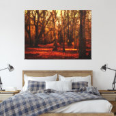 Herbst im Epping Forrest Leinwanddruck (Insitu (Schlafzimmer))